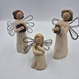 Three Willow Tree Angels.